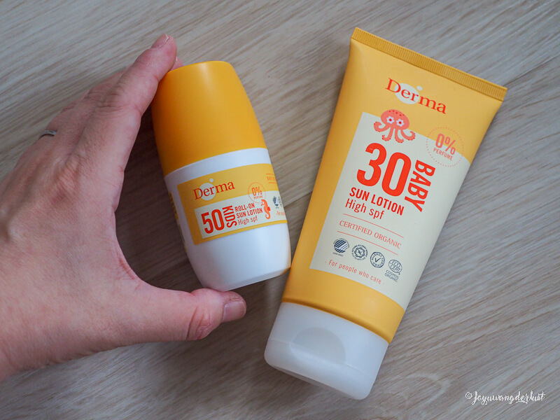 Derma嬰幼兒放曬系列產品