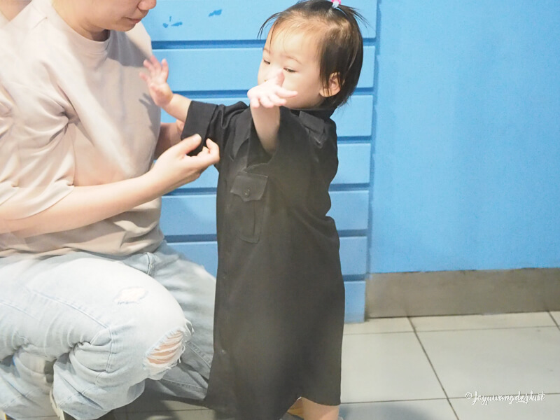 KidZania as a police officer!